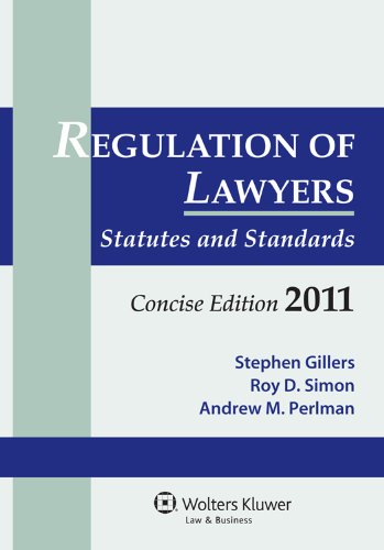 Imagen de archivo de Regulation Lawyers: Statutes & Standards Concise Edition 2011 a la venta por Half Price Books Inc.