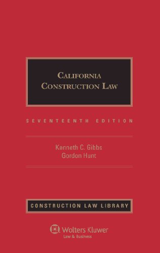 Immagine stock per California Construction Law