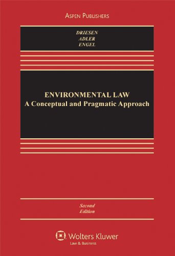 9780735594487: Environmental Law: A Conceptual and Pragmatic Approach