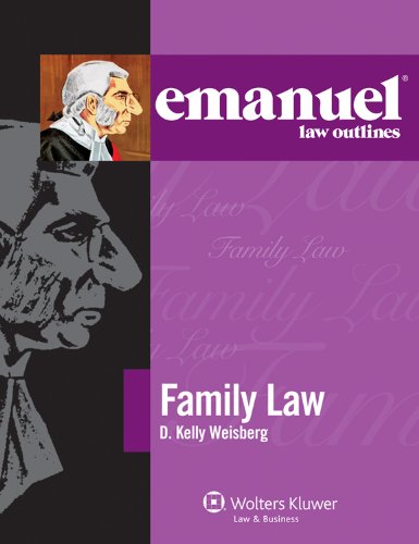 Stock image for Emanuel Law Outlines: Family Law 2011 for sale by HPB-Red