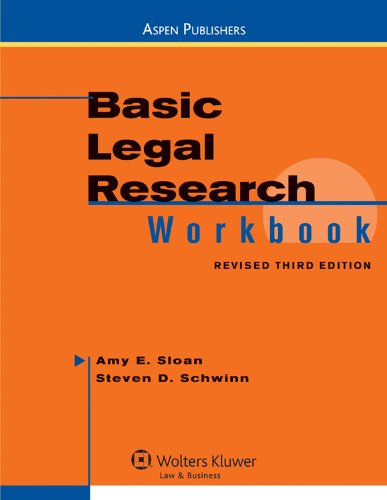 Stock image for Basic Legal Research Workbook, Revised Third Edition for sale by Better World Books