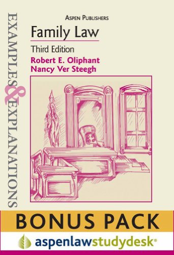 Stock image for Examples & Explanations: Family Law, 3rd Ed. (Print + eBook Bonus Pack) for sale by HPB-Red