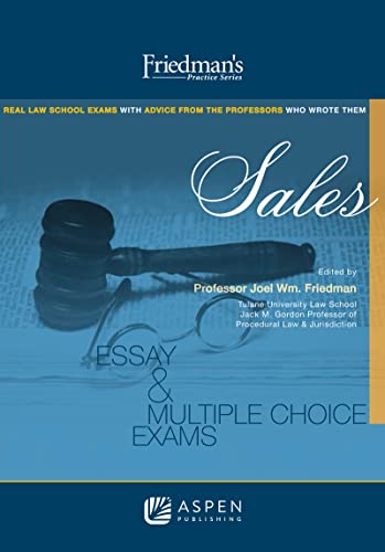 9780735598522: Sales (Friedman's Practice Series)