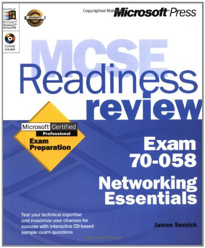 9780735605367: MCSE RRE 70-058 NET ESSENTIALS (MCSE Testcheck Exam Guide)