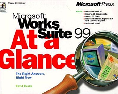 9780735605718: Microsoft Works Suite 99 at a Glance