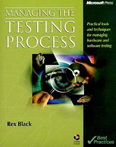 Rex Black Advanced Software Testing Vol 1 Pdf Managing the Testing Process de Black, Rex E.: Good (1999) Pap/Cdr