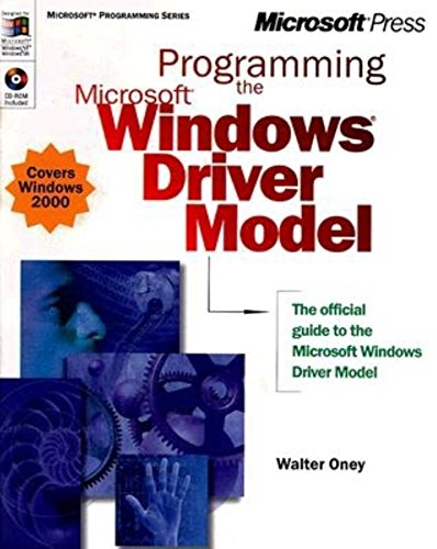 9780735605886: Programming the Microsoft Windows Driver Model (Microsoft Professional Series)