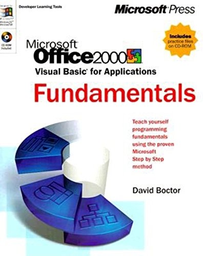 Stock image for Microsoft Office 2000 Visual Basic for Applications Fundamentals [With *] for sale by ThriftBooks-Atlanta