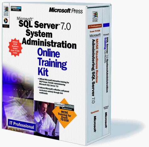 9780735606784: Microsoft SQL Server 7.0 System Administration Online Training Kit
