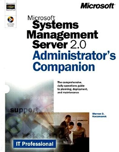 Stock image for Microsoft Systems Management Server 2.0 Administrator's Companion for sale by JARBOOKSELL