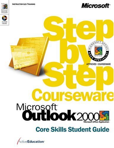 Imagen de archivo de Microsoft Outlook 2000 Step by Step Courseware Core Skills Class Pack a la venta por Ergodebooks