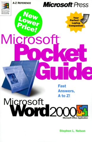 9780735610699: POCKET GUIDE MS WORD 2000