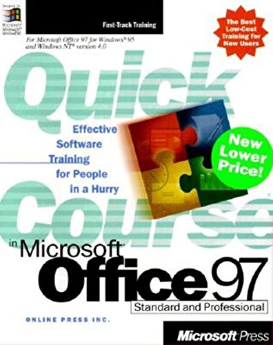 9780735610767: QUICK COURSE MS OFF 97