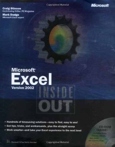 Microsoft Excel Version 2002 Inside Out (9780735612815) by Microsoft Corporation