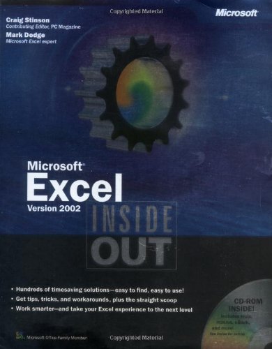 9780735612815: Microsoft Excel Version 2002 Inside Out
