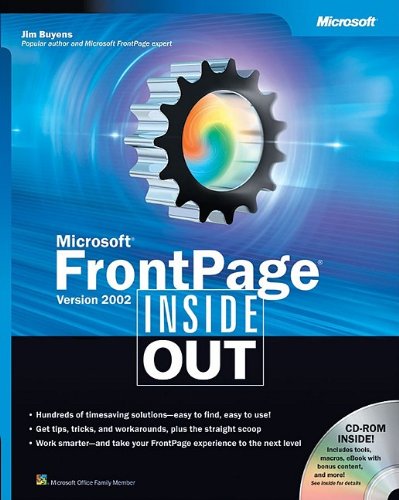 Beispielbild fr Microsoft Frontpage Version 2002 zum Verkauf von Better World Books: West