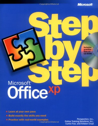 9780735612945: MS Office XP, Step by Step (Cpg Step by Step)