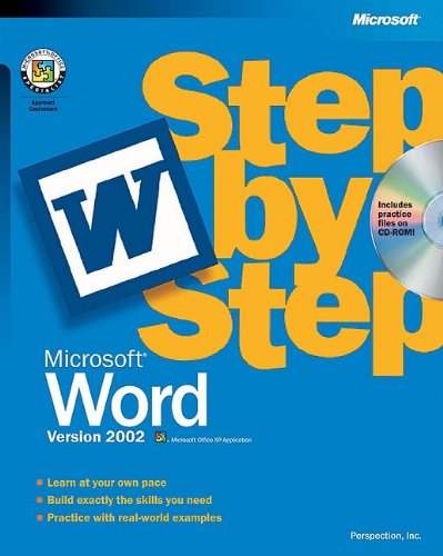 Stock image for Microsoft Word Version 2002 Step by Step for sale by Better World Books