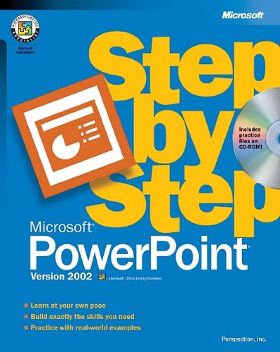 Step By Step: Microsoft PowerPoint Version 2002 (9780735612976) by Inc., Perspection