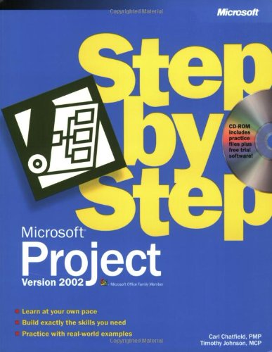 Stock image for Microsofta Project Version 2002 Step by Step for sale by ThriftBooks-Atlanta