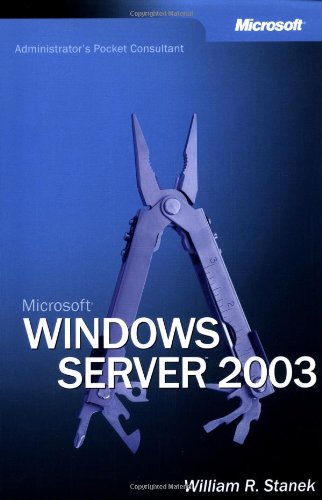 9780735613546: Windows Server 2003: Administrator's Pocket Consultant
