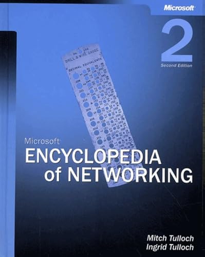 9780735613782: Microsoft Encyclopedia of Networking