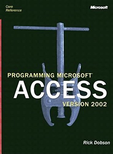 Beispielbild fr Programming Microsoft Access Version 2002 (Core Reference) zum Verkauf von Better World Books
