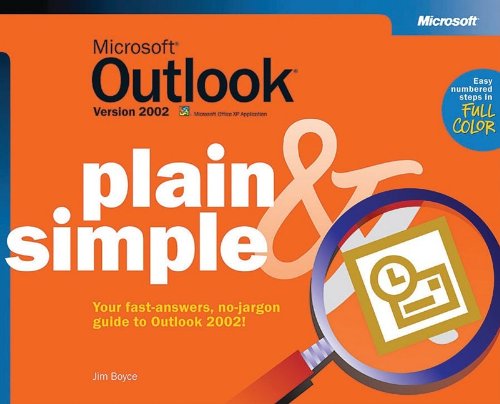 Imagen de archivo de Microsoft® Outlook® Version 2002 Plain & Simple (Cpg-Other) a la venta por HPB-Red