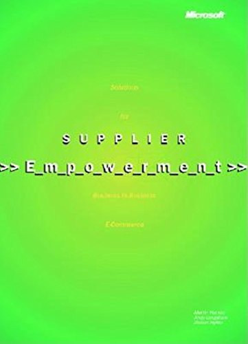 Stock image for Supplier Empowerment (Bpg-Other) for sale by Ergodebooks