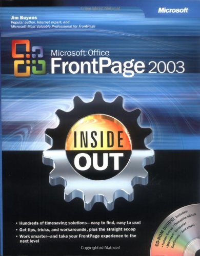 Imagen de archivo de Microsoft Office Frontpage 2003 a la venta por Better World Books