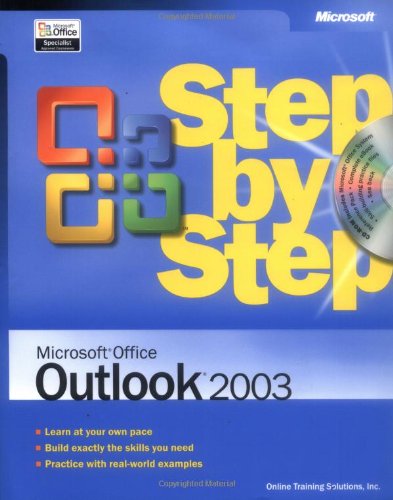 Beispielbild fr Microsofta Office Outlooka 2003 Step by Step [With CDROM] zum Verkauf von ThriftBooks-Dallas