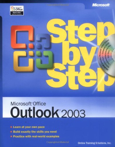 Stock image for Microsofta Office Outlooka 2003 Step by Step [With CDROM] for sale by ThriftBooks-Dallas