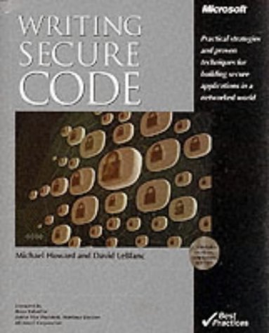 9780735615885: Writing Secure Code