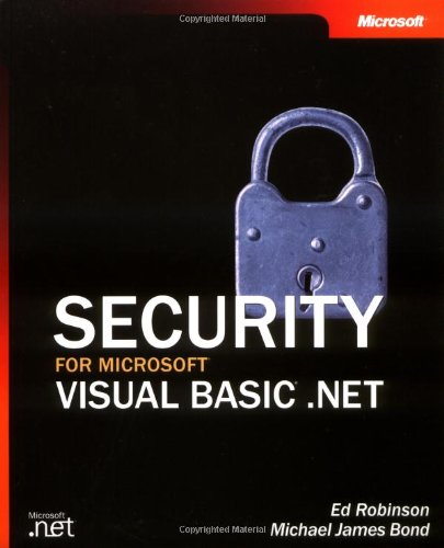 Imagen de archivo de Security for Microsoft Visual Basic .NET a la venta por HPB-Red