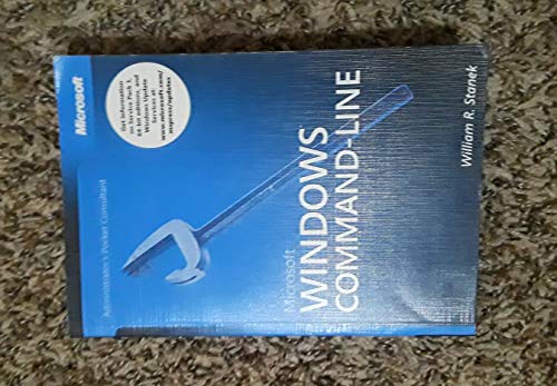 Beispielbild fr Microsoft® Windows® Command-Line Administrator's Pocket Consultant (Pro - Administrator's PC) zum Verkauf von Once Upon A Time Books