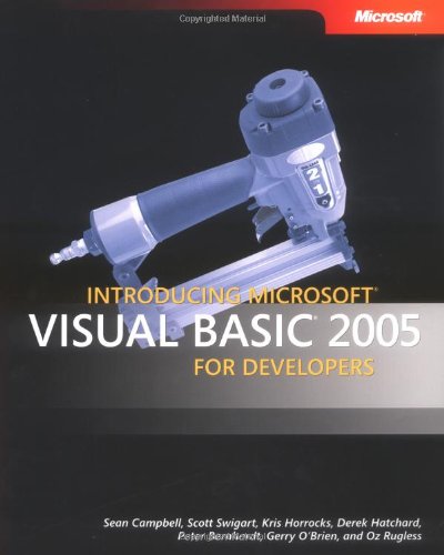 Beispielbild fr Introducing Microsoft Visual Basic 2005 for Developers (Pro-Developer) zum Verkauf von Ergodebooks