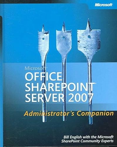 Beispielbild fr Microsoft� Office SharePoint� Server 2007 Administrator's Companion (Resource Kit) zum Verkauf von Wonder Book