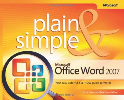 Stock image for Microsoft Office Word 2007 Plain and Simple (Plain & Simple Series) for sale by WorldofBooks