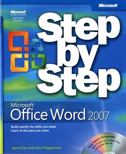 Imagen de archivo de Microsoft-? Office Word 2007 Step by Step a la venta por SecondSale