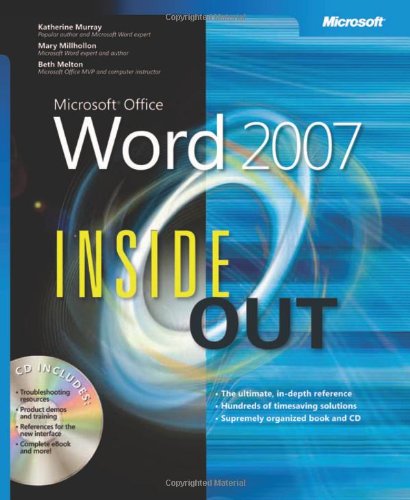 9780735623309: Microsoft Office Word 2007 Inside Out
