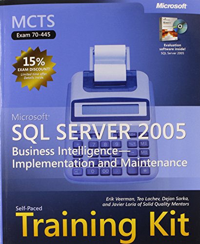 Beispielbild fr MCTS Self-Paced Training Kit (Exam 70-445): MicrosoftAr SQL ServerTM 2005 Business Intelligence-Implementation and Maintenance (Pro Certification) zum Verkauf von AwesomeBooks