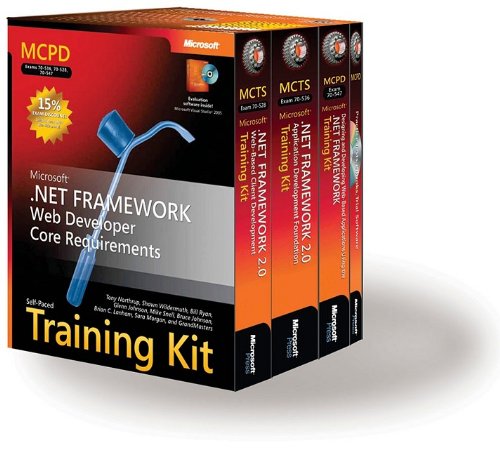 Stock image for MCPD Self-Paced Training Kit (Exams 70-536, 70-528, 70-547): Microsof for sale by Hawking Books