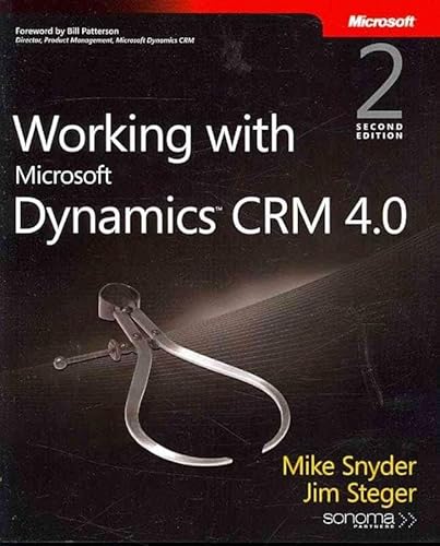 Beispielbild fr Working with Microsoft Dynamics? CRM 4.0 zum Verkauf von Better World Books