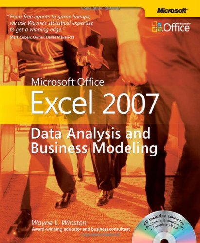 Stock image for Microsoft Office Excel 2007 : Data Analysis and Business Modeling for sale by Better World Books