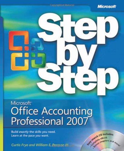 Imagen de archivo de Microsoft Office Accounting Professional 2007 a la venta por Better World Books
