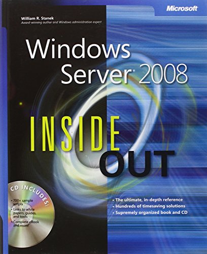 Windows Server 2008 Inside Out (9780735624382) by Stanek, William R.