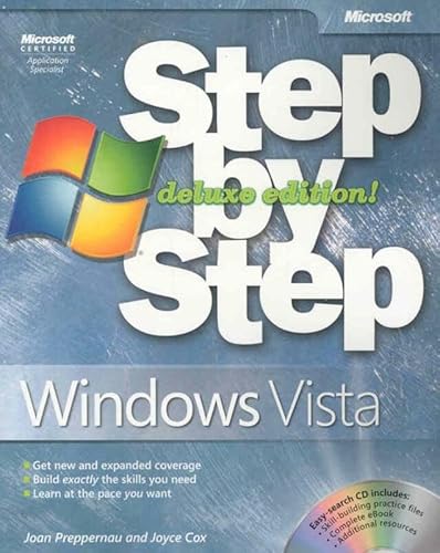 Imagen de archivo de Windows Vista Step by Step Deluxe Edition a la venta por Wonder Book