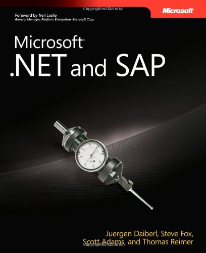 Beispielbild fr Microsoft .NET and SAP zum Verkauf von MusicMagpie