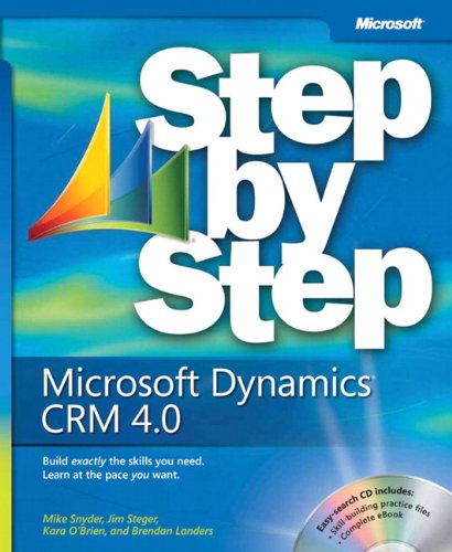 Beispielbild fr Microsoft Dynamics CRM 4.0 Step by Step zum Verkauf von Ammareal