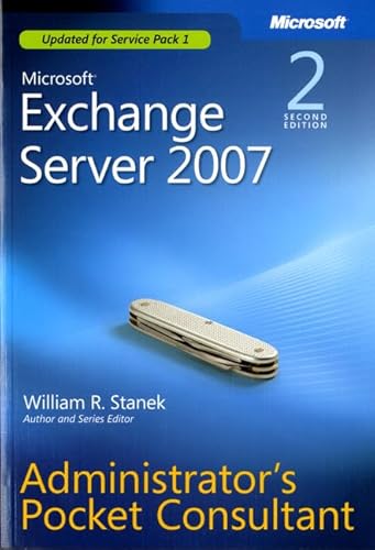 Beispielbild fr Microsoft Exchange Server 2007 Administrator's Pocket Consultant zum Verkauf von ThriftBooks-Atlanta